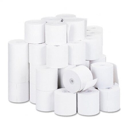 Coolcrafts 1-Ply Cash Register/Point of Sale Roll- 16 lb- 1/2 in. Core- 2-3/4 in. x 190 ft- 50/CT CO888974